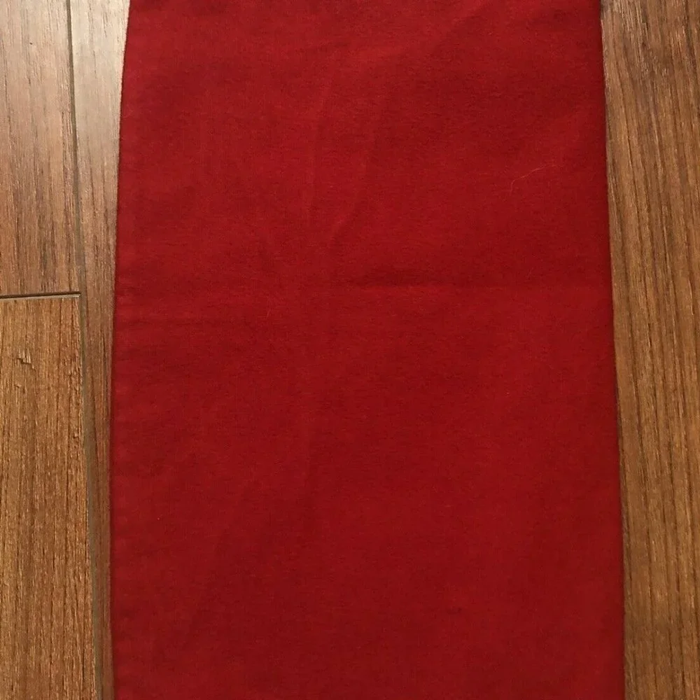 Valentino Garavani Red Dust Bag 14 x 8 shoes purse